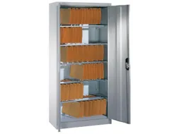 Hangmappenkast 1950x930x400mm 6 Hangmappenrails Ral7035