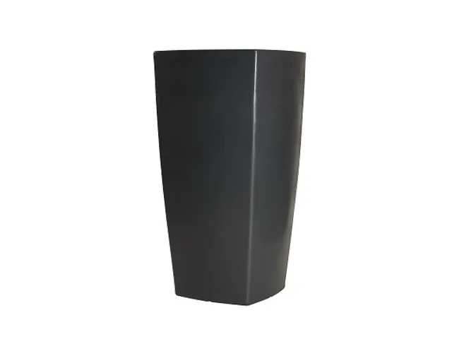 jardinière,trapézoïdal,PE,gris anthracite,HxlxP 1300x675x675mm
