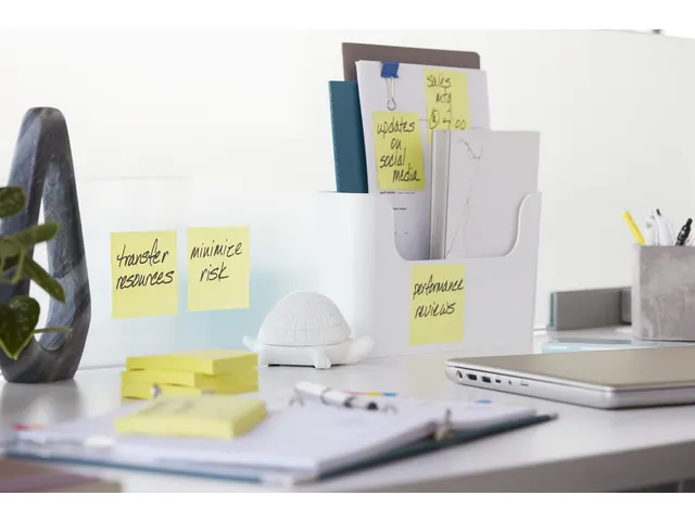 Memoblokdispenser 3M PRO voor Post-it Z-Notes 76x76mm transparant zwar