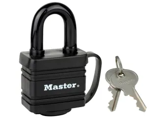 Hangslot MasterLock 7804EURD stiftcilinder gelamineerd staal 40mm - 1