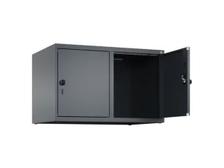 opzetkast,v. locker,2vak.,vak B 400mm,HxBxD 500x800x500mm,draaigrendel - 1