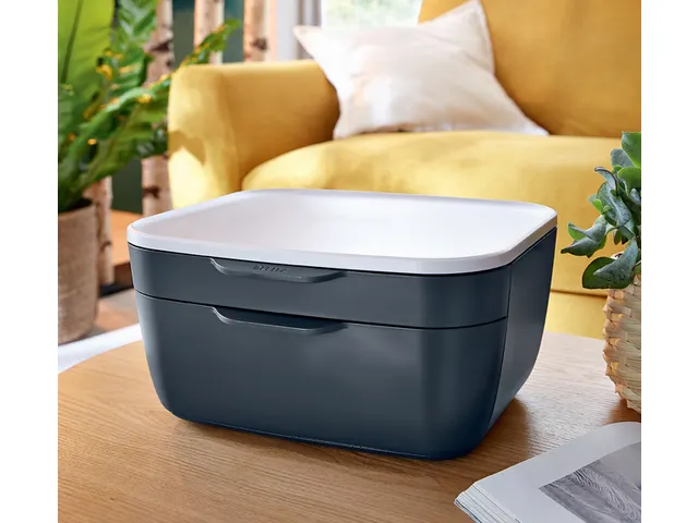 Ladenblok Leitz Cosy 2 laden grijs