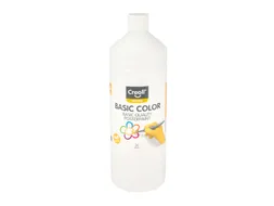 Plakkaatverf Creall basic wit 1000ml