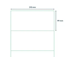 Verwijderbare Etiketten 210x99mm Doos a 1000 Vel 42051 - 3
