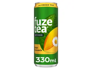 Frisdrank Fuze Tea Green Tea mango chamomile blik 330ml - 5