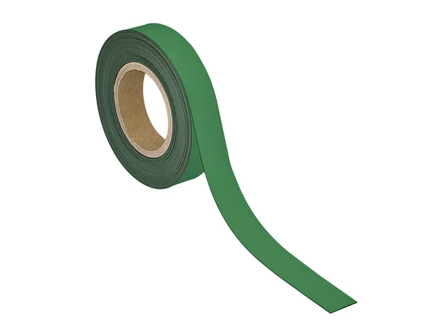 Magneetband MAUL beschrijf- wisbaar 10mx30mmx1mm groen