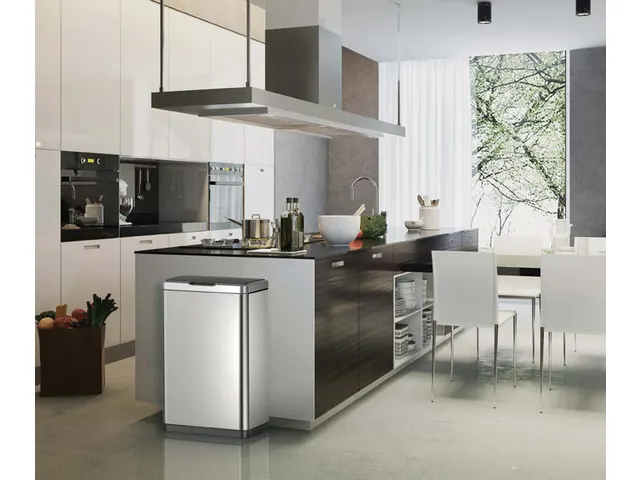 Afvalbak Voor Afvalscheiding Mirage Sensor Bin 40 Liter Mat Rvs