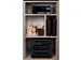 Module de classement Big Box 4 tiroirs Glossy - Noir brillant