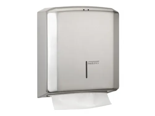 Handdoekdispenser Rvs C-vouw Z-vouw
