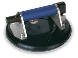 Zuigheffer Draagvermogen 120kg 1 Zuigschaal Aluminium Romp