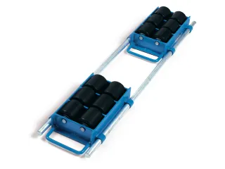 Onderzetroller Verstelbaar 6952 12000 kg blauw 350x200mm - 2