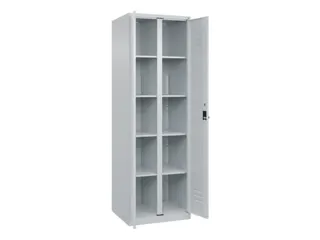 wasgoedverdeelkast,HxBxD 1850x600x500mm,vak B 300mm,draaigrendel - 2