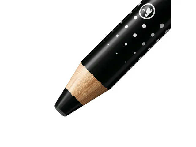 Whiteboardpotlood STABILO MARKdry incl 2 slijpers zwart classpack 30st