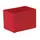 Inzetbak HxLxB 54x80x53mm Polystyreen Rood 50 stuks