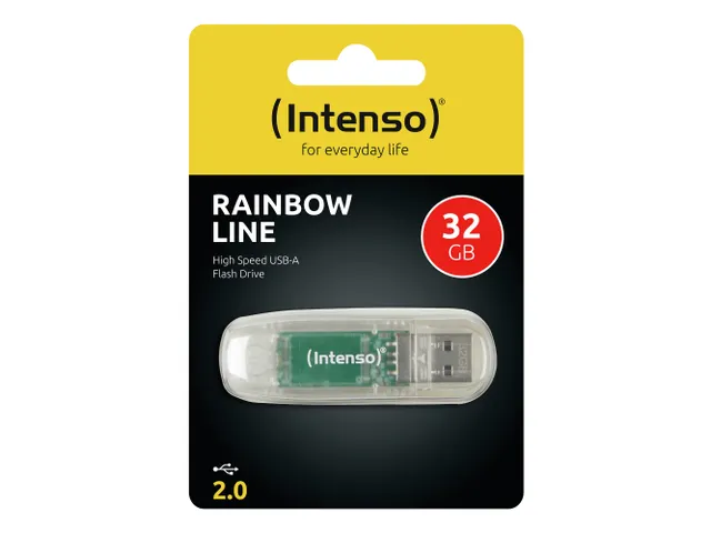 Intenso Usb-Stick 2.0 32gb Transparant
