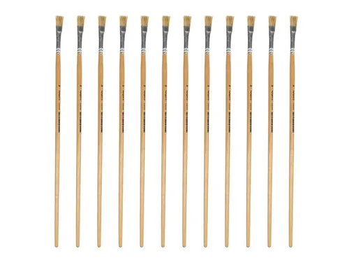 Lyonse penseel Kangaro #10 gelakt hout doos a 12 stuks