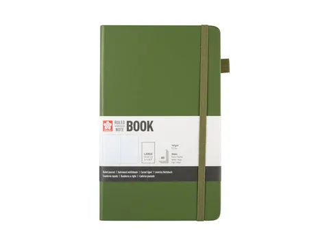 Notitieboek Sakura hard cover large lijn dennennaald 130x210mm