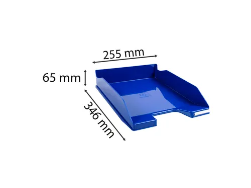 Brievenbak COMBO MIDI glossy blauw