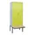 locker voor scheiding van kleding,HxBxD 2120x800x815mm,2vak