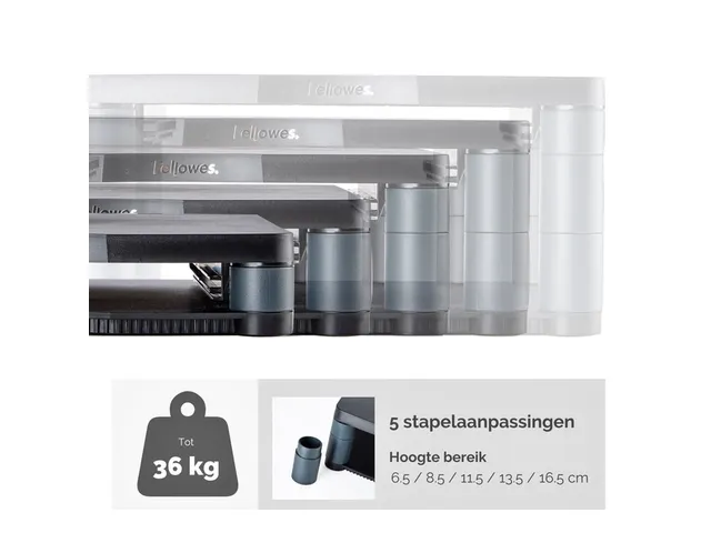 Support écran Fellowes Premium graphite