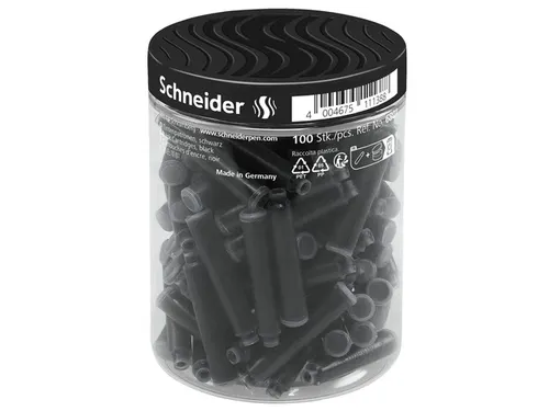 Inktpatronen Schneider Zwart Container à 100 St