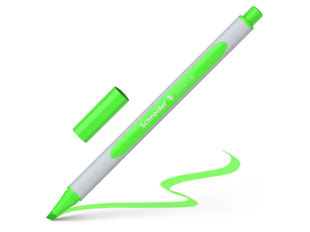 Markeerstift Schneider Shine-Up etui assorti 4 stuks