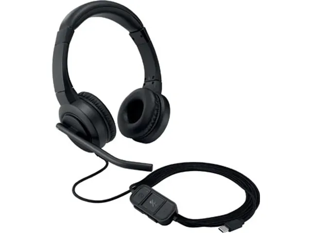 USB-C Headset H1000, On-Ear, zwart