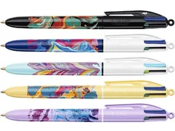 BIC Colours Hydro Purple 4-kleurenbalpen medium