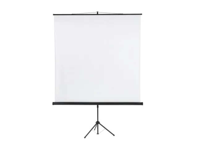 Projectiescherm Met Statief Afmetingen 180x180cm Formaat 1:1