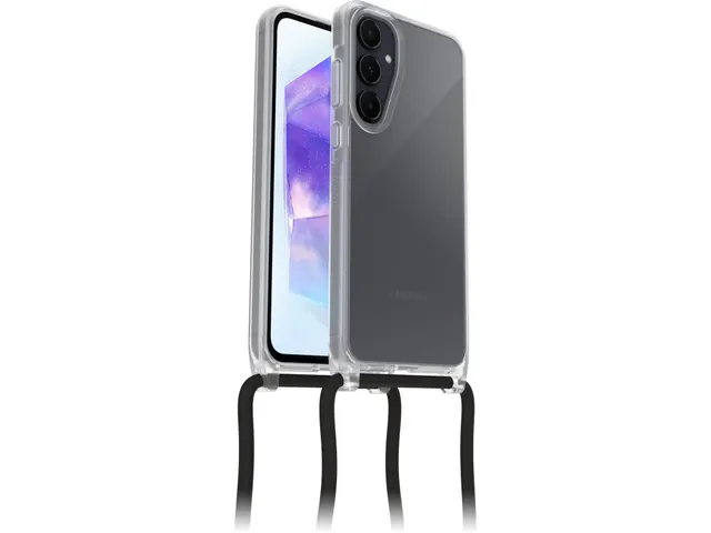 Coque avec cordon OtterBox React Galaxy A55 5G transparent