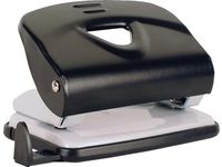 Perforator 2-Gaats 20vel Zwart