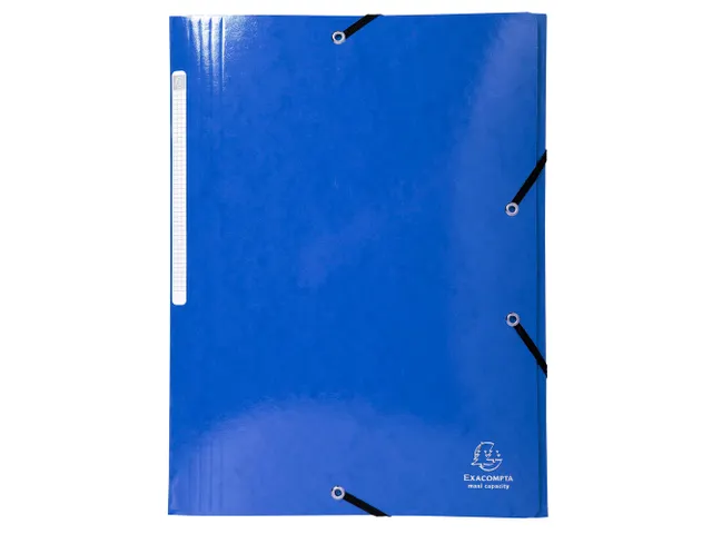 Iderama Elastomap 3 Kleppen Rugetiket Assorti Kleuren Karton