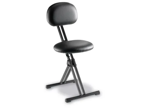 Stahulp XXL Zwart Zitting 550-770x460x320mm Kunstleer