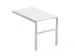 aanbouwelement voor montagetafel HxBxD 650-900x1200x700mm hoek