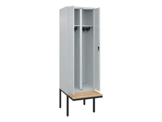 locker voor scheiding van kleding,HxBxD 2120x600x815mm,2vak - 2