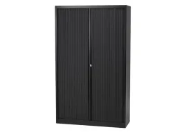 Bisley Roldeurkast Incl. 4 Legborden Zwart 198x120x43