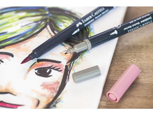 Sketchmarker Faber-Castell Goldfaber etui 6 stuks Portrait op alcoholb