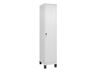 locker,HxBxD 1950x400x500mm,1vak,vak B 400mm,draaigrendel,voeten - 1
