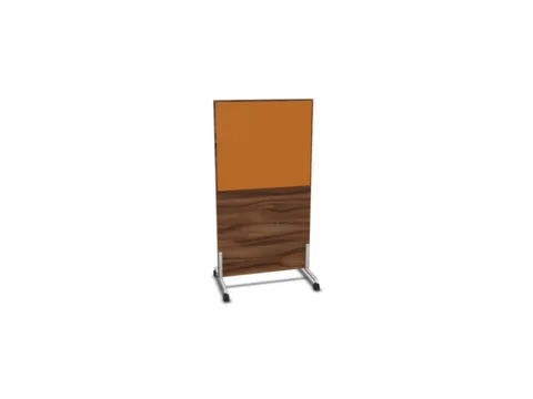 scheidingswand,HxB 1545x800mm,NP-tiepolo nut,BN3005-geel