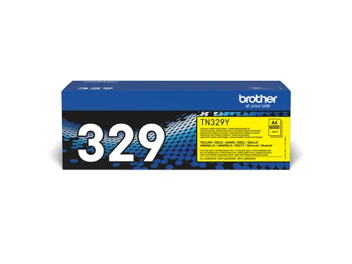 Tonercartridge Brother TN-329Y geel