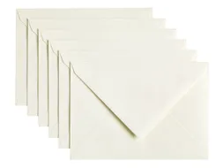 Envelop Papicolor C6 114x162mm anjerwit Gegomd