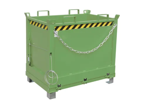 klapbodemcontainer,HxLxB 1160x800x1200mm,0,75m³,hijsogen,vorksloffen