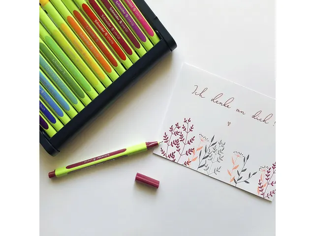 fineliner Schneider Line-Up 0.4mm assorti 32 stuks incl. 2x gratis