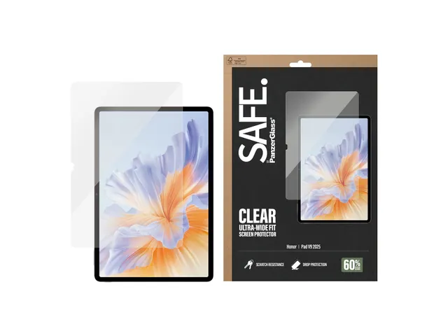 PanzerGlass SAFE. by Screen Protector Honor pad V9 2025 | Ultra-Wid