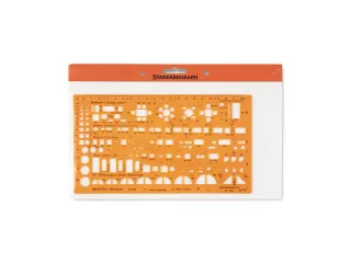 Sjabloon Standardgraph gecombineerd architectsjabloon 1:100 - 2