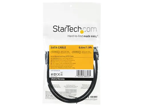 Ronde SATA kabel 60cm 6GBS