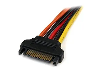 15cm vastklikkende SATA voeding-Y-splitterkabeladapter M/F - 3