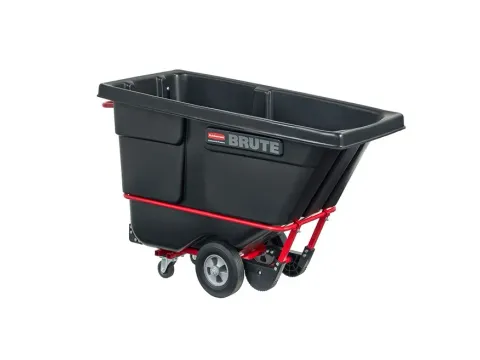 Rubbermaid BRUTE Tilt Truck 382 liter Kantelwagen Zwart
