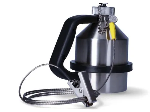 veiligheidskan,RVS,1l,HxBxD 181x203x132mm,schroefdop,vlamblokkering