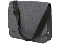 Sacoche pour ordinateur portable Messenger RPET, gris